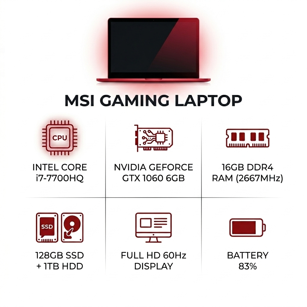 MSI GAMING LAPTOP
